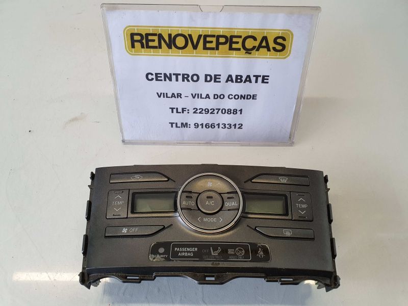 Comando chauffage / sofagem TOYOTA Auris Hatchback (_E15_)