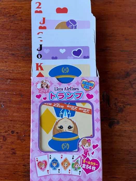 sprzedam mało używaną talię kart z Japonii