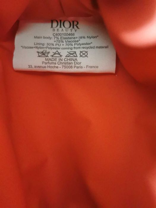 Nowa kosmetyczka damska Christian  Dior Red Trosue Pouch
