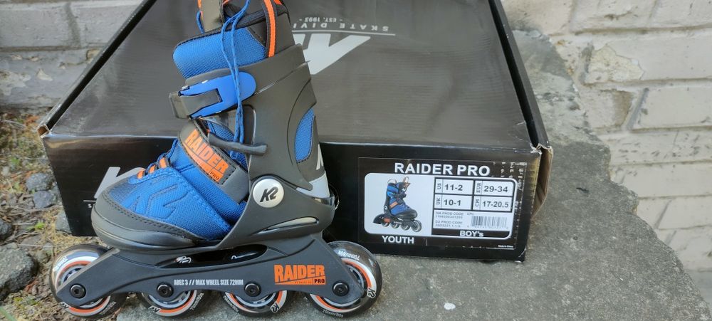 Ковзани роликові К2  RAIDER PRO