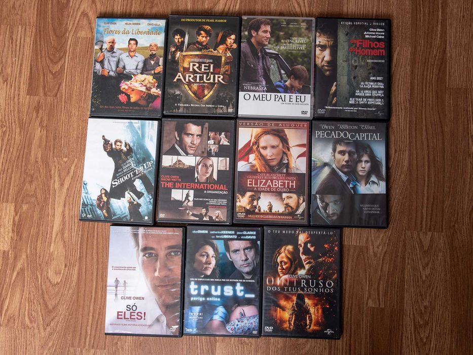 Clive Owen  DVD Originais