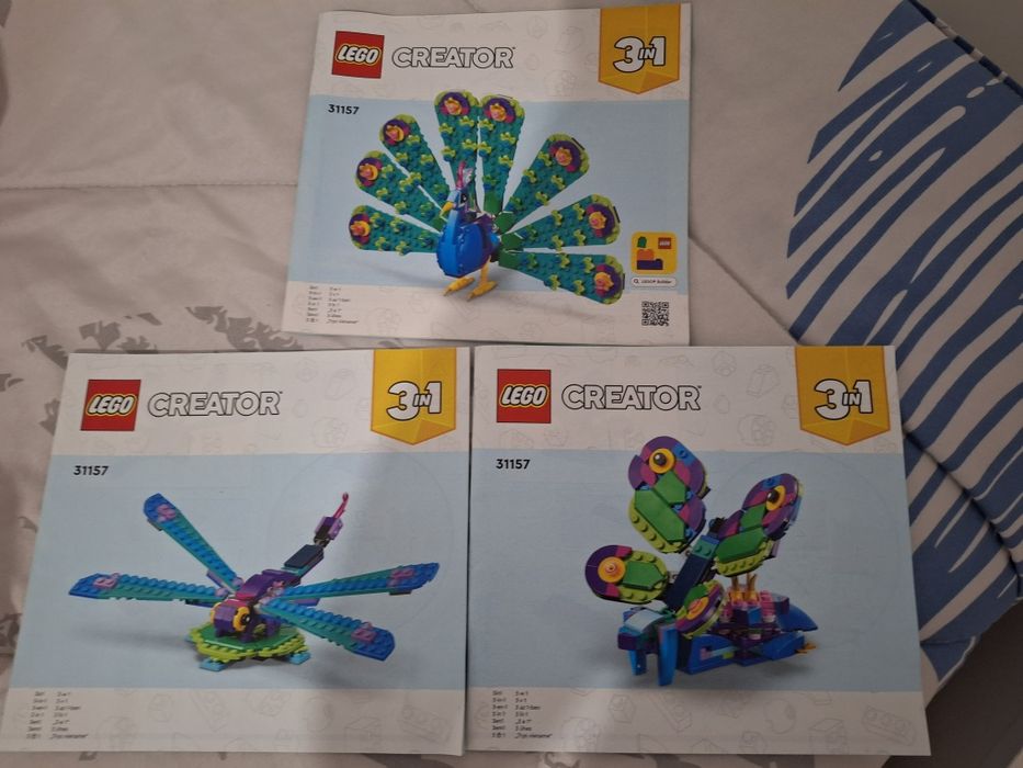 Lego 3 em 1 - com livros