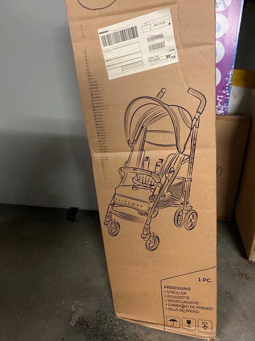 Carrinho Chicco Liteway 3 Top W/Special Edition todos os acessórios