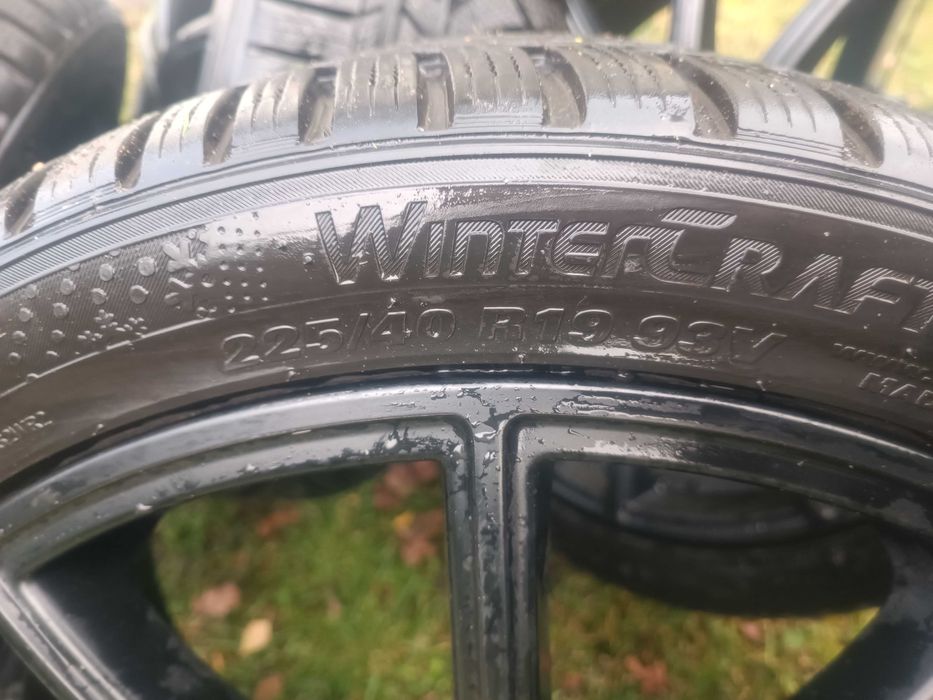 5x108 225/40R19 cali koła zimowe PUMA ST FOCUS RS ST stan bdb.