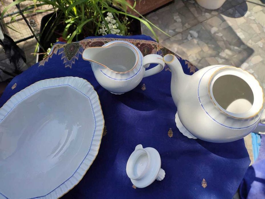 Stary dzbanek,mlecznik,miska,Czechoslovakia