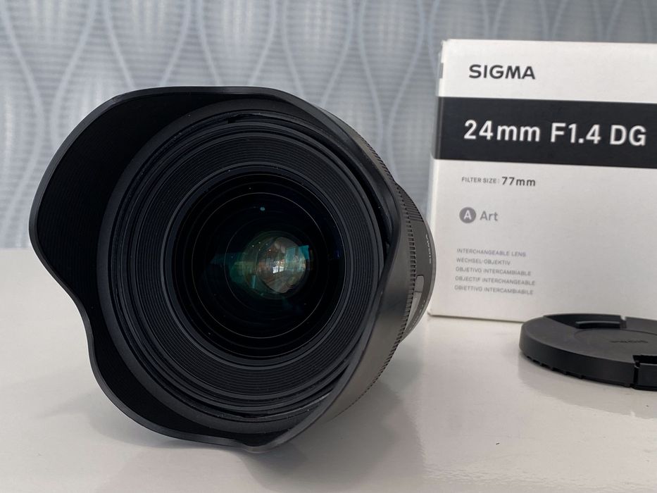 Objetiva Sigma Art 24mm 1.4 - para CANON