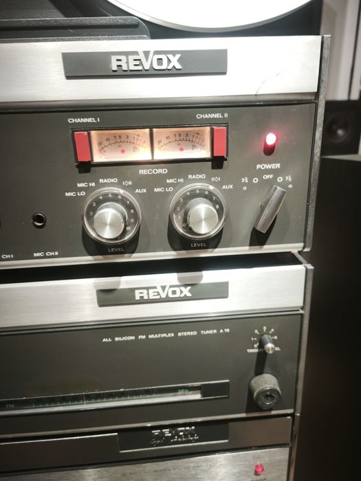 Revox magnetofon szpulowy