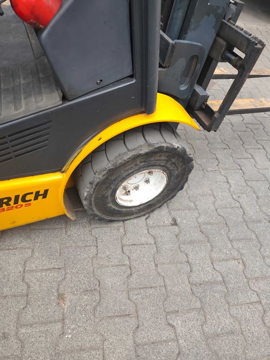 Wózek widłowy Jungheinrich TFG 320s LPG TRIPLEX przesuw boczny 9624 mth
