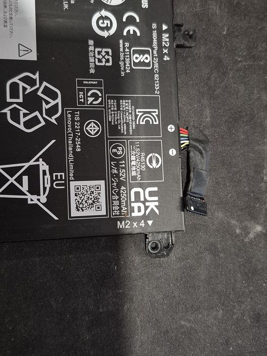 Oryginalna bateria Lenovo L18C3P72,SB10W51929,3ICP5/79/73