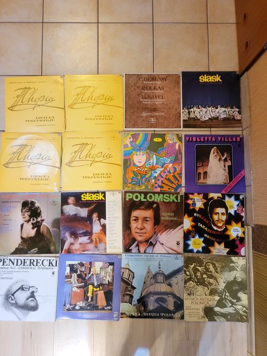 Plyty WINYLOWE 70 Sztuk