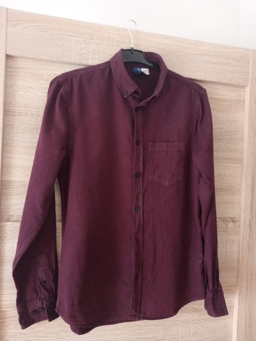 Koszula burgund H&M, S