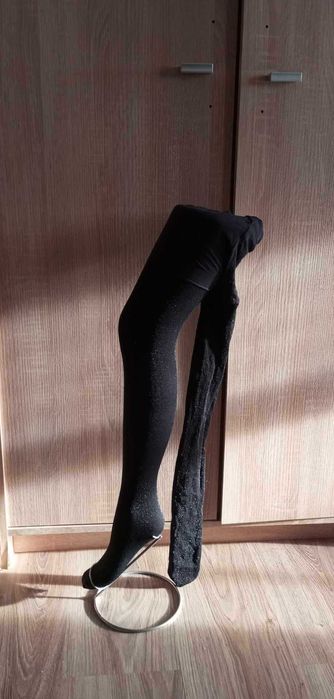 Rajstopy kryjące z brokatem nr 17