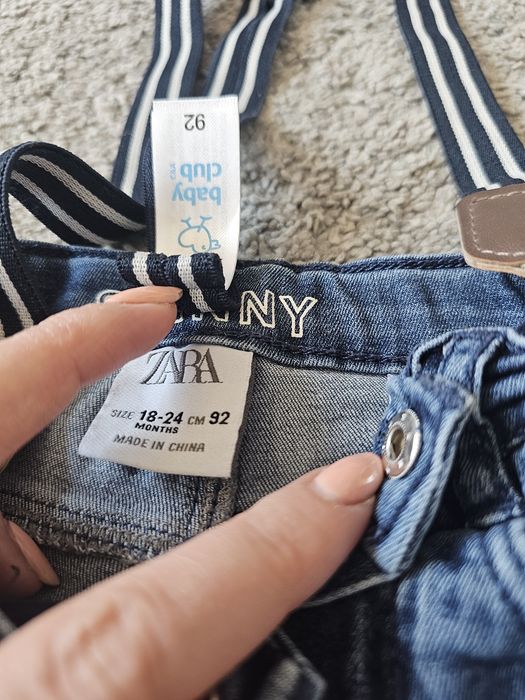 Spodnie jeansowe Zara
