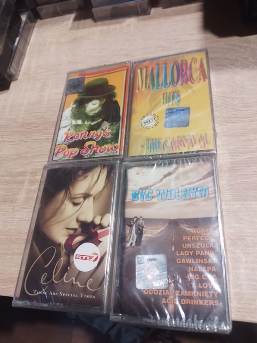 Ròżne kasety do wyboru