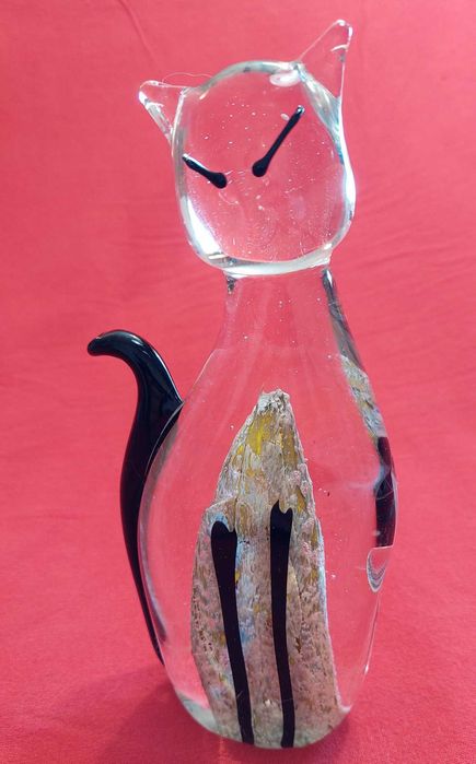 Gato em vidro de Murano, Itália - € 20