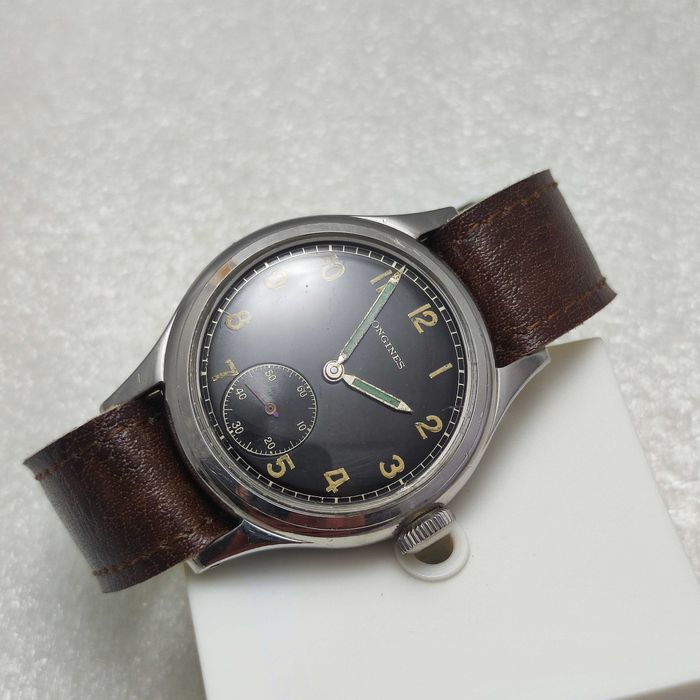 Longines Sei Tacche Vintage 1944r Stal 33mm 12.68Z
