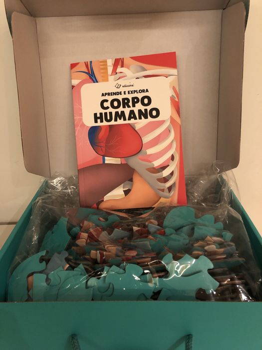 Puzzle corpo humano 210 pecas edicare