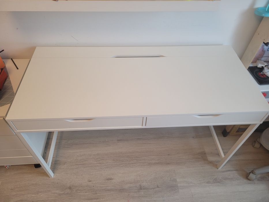 Alex biurko 132x58 cm białe