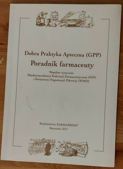 Dobra praktyka apteczna (GPP), Poradnik farmaceutyczny