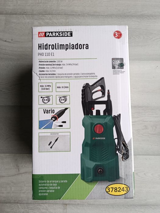 Lavadora de alta pressão parkside ( nova)