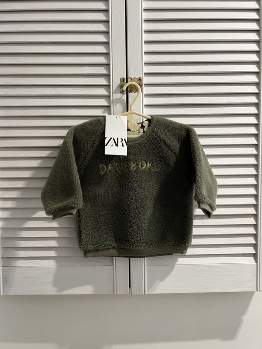 Bluza niemowlęca Zara r.74 gruba ciepła Daneborg