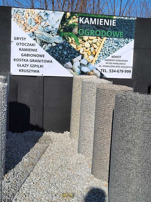 Grys GREEN GRAVEL serpentynit 16-22 mm Kamienie ogrodowe ozdobne
