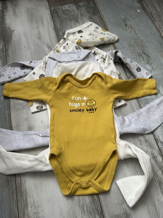 Набір бодіків 5 шт  3 місяці 62 см