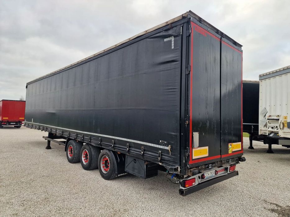 Kögel FIRANKA MEGA - SAF - OŚ PODNOSZONA  bde - rozsuwane drzwi