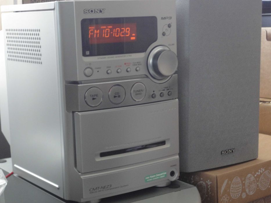 Sony z uszkodzonym gramofonem