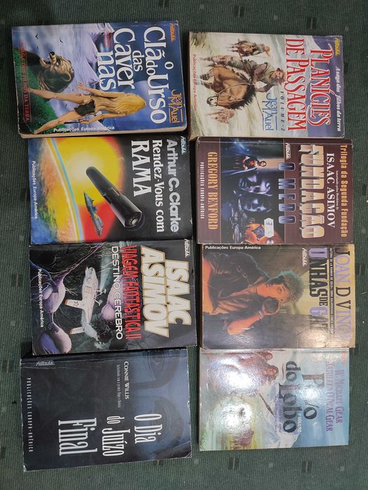 Livros Ficção Cientifica Coleção Nébula - Cada 5 €
