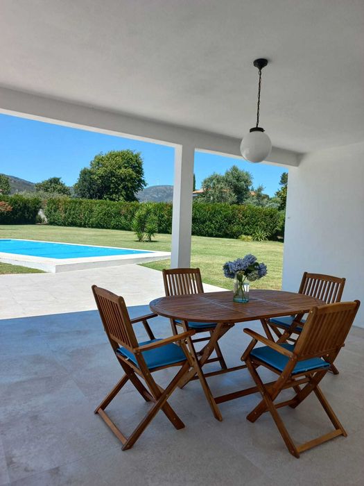 Casa de férias c/piscina V. P. Âncora