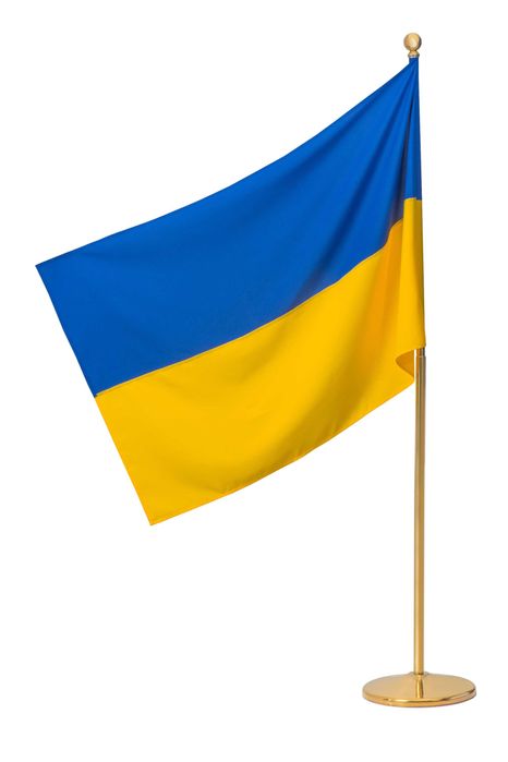 Флагшток кабінетний золото/серебро