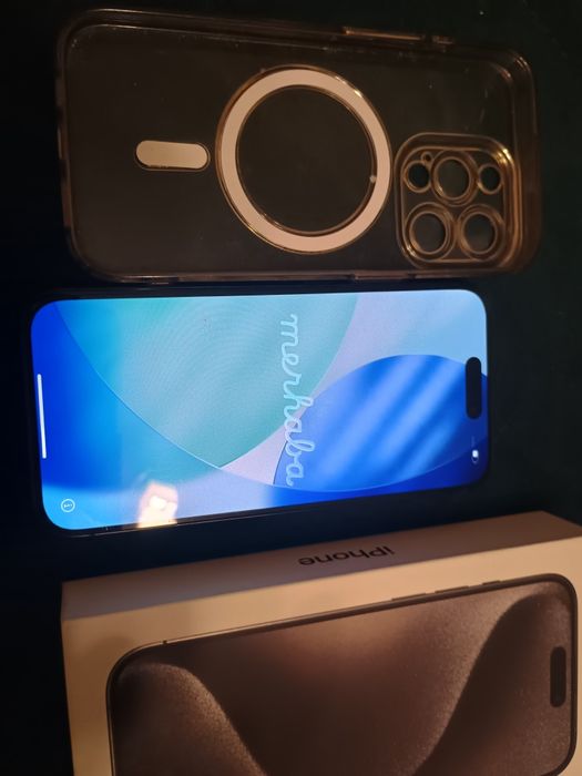 iPhone 15 Pro 128 GB Czarny – Dbałość od Nowości! Folia + Etui | Stan BARDZO DOBRY!