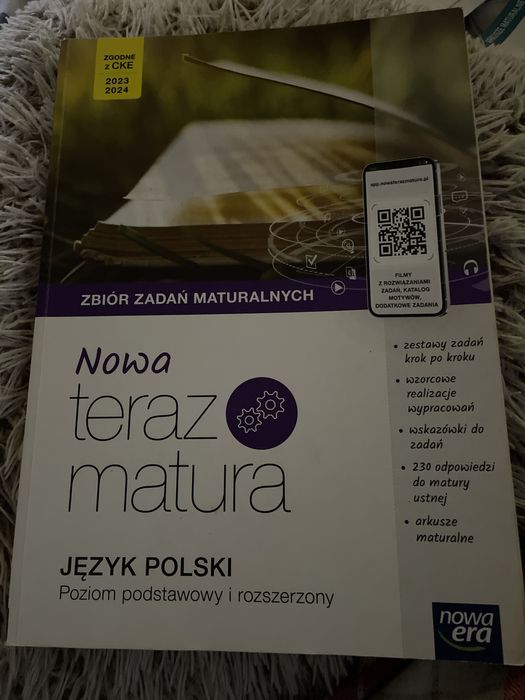 Zbiór zadań maturalnych z jezyka polskiego.