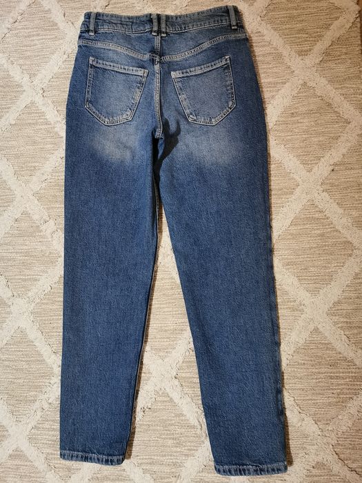 Dżinsy swobodny fason Relaxed Fit High H&M r. 146