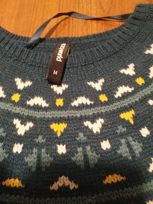 Sweter s/m kolor morski