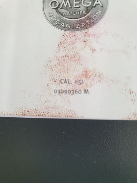 książeczki instrukcje Omega Speedmaster Triple Date