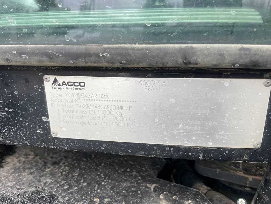 Трактор massey ferguson 8737