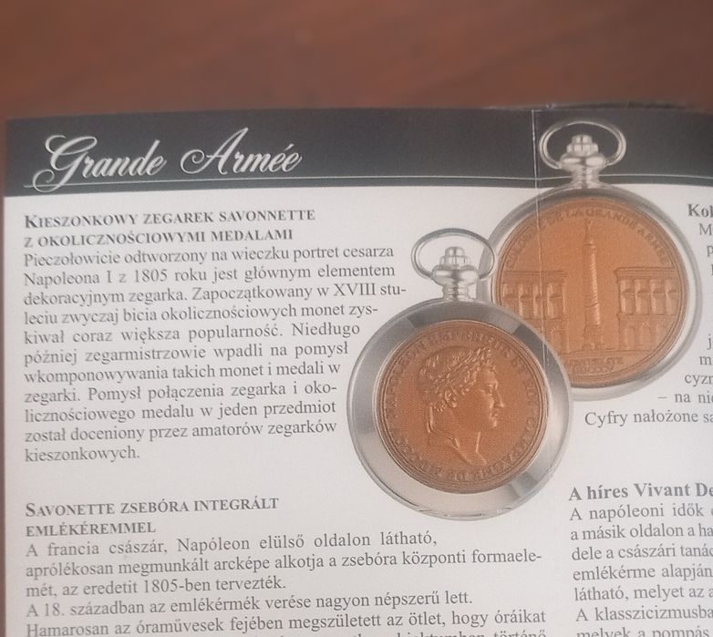 Replika zegarka Napoleon