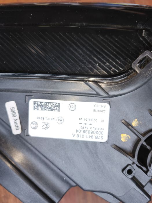 Komplet Lamp Skoda Kodiq i zderzak w komplecie