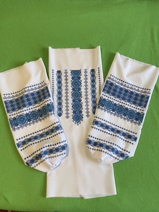 Заготовка для вишиванки вишита хрестиком ручна робота