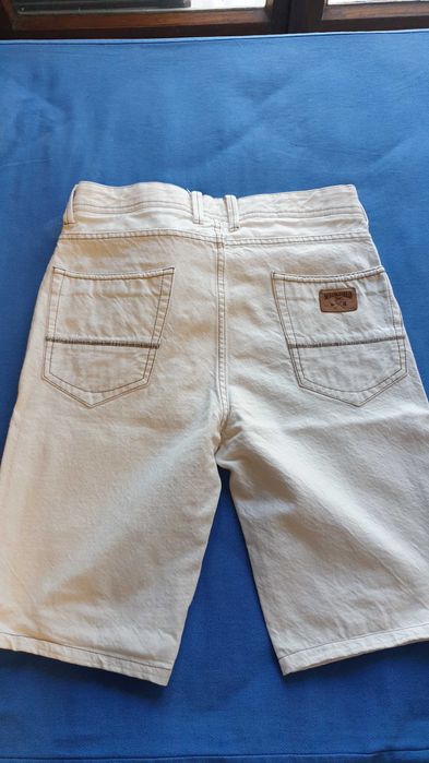 Calções, calção, bermuda Springfield bege claro. W30 equivale Eur 40