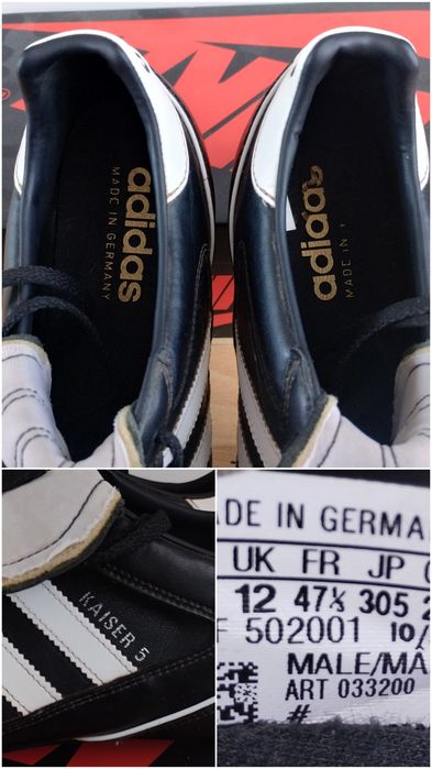 Buty korki piłkarskie 47 1/3 Adidas Kaiser 5 Cup wkręty Germany