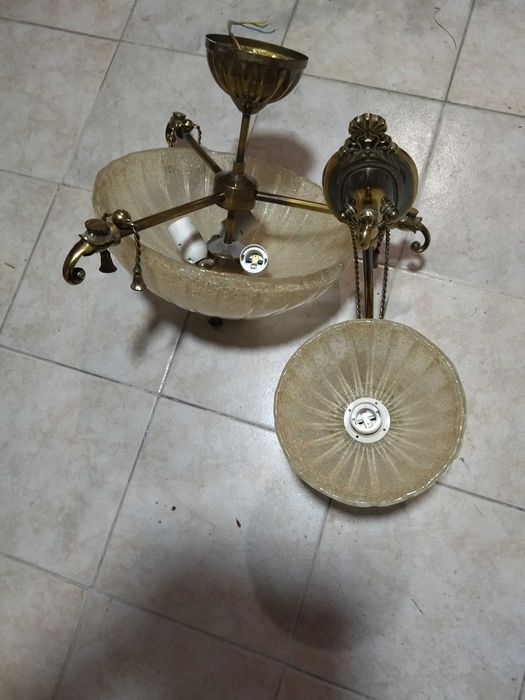 Kinkiet 1 pł. GRANADA i żyrandor