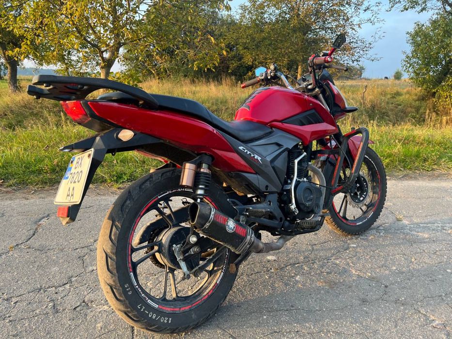 Мотоцикл ліфан сітіер 200