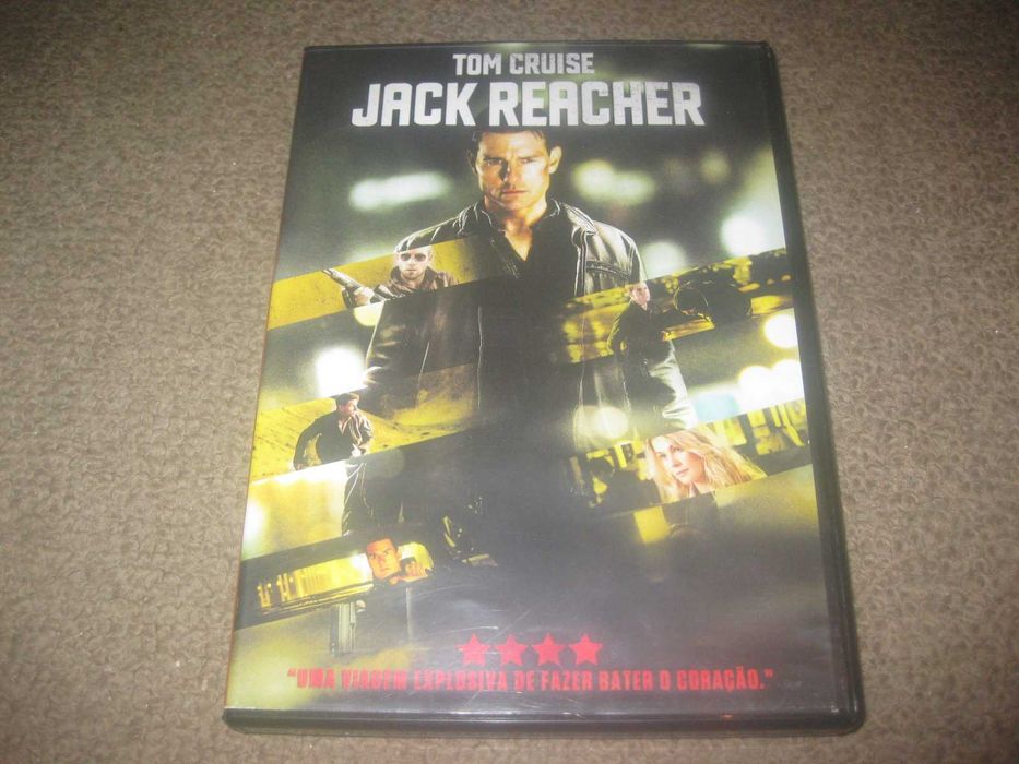 DVD "Jack Reacher" com Tom Cruise