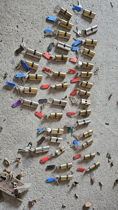 Zamki wkładki do drzwi gerda