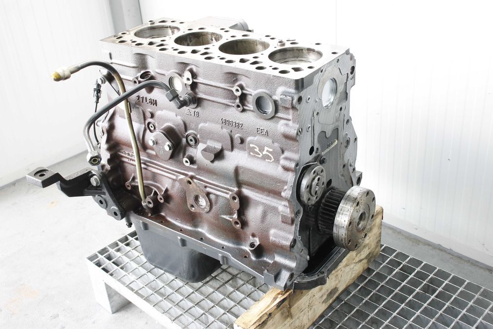 Blok wał tłoki Daf FPT 489638 Iveco New Holland Cat Fiat Case 3.9 nef