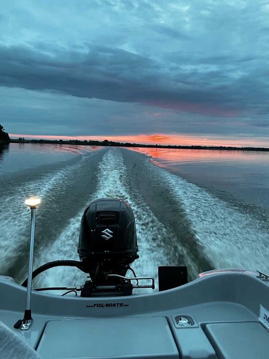 Łódź wędkarska River Fox 420C GPX Suzuki30KM  Garmin Swietny zestaw!