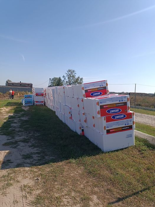 Styropian fasada, dach/podłoga